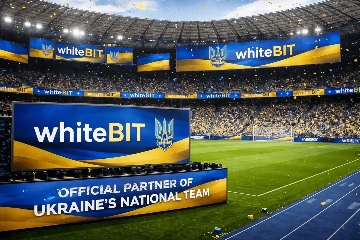 WhiteBIT став титульним спонсором збірної України з футболу на три роки