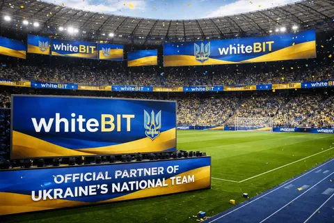WhiteBIT став титульним спонсором збірної України з футболу на три роки