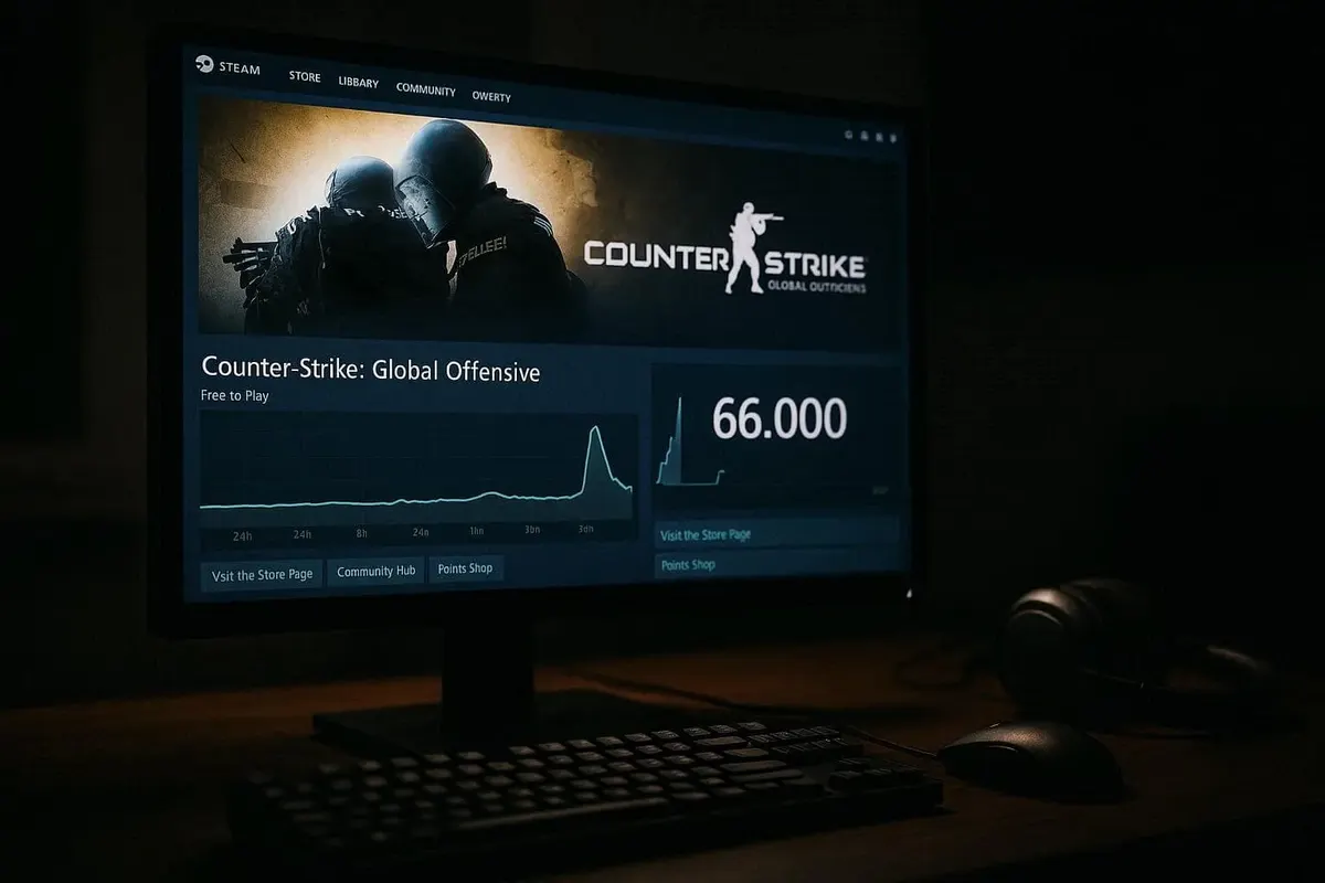 CS:GO повернули в Steam — онлайн стрімко зростає, але турнірів не буде
